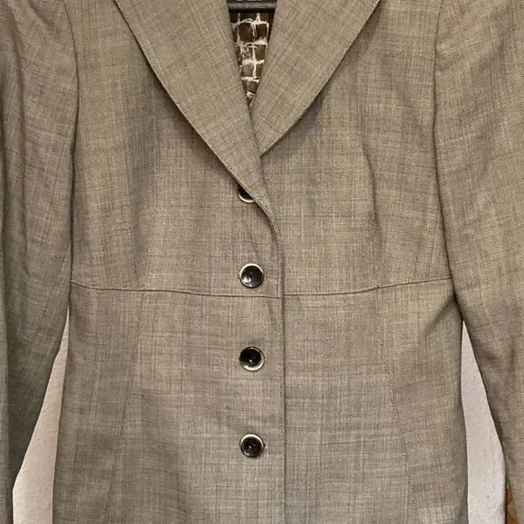 Garfield & Marks Wool Blazer women’s 4 - Picture 2 of 8